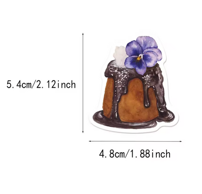 50 Stickers Vinil Happy Girls