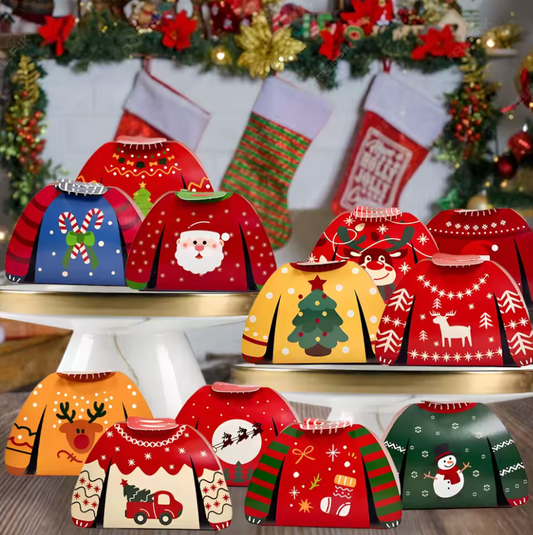 24 Cajitas navideñas