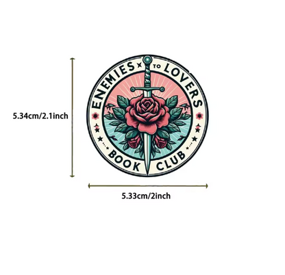 50 Stickers Vinil Holograficos Mood Reader