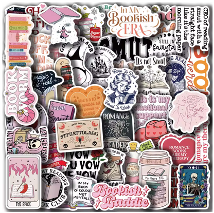 50 Stickers Vinil Holograficos Books