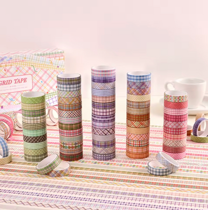 60 Rollos delgados de Washi Tapes