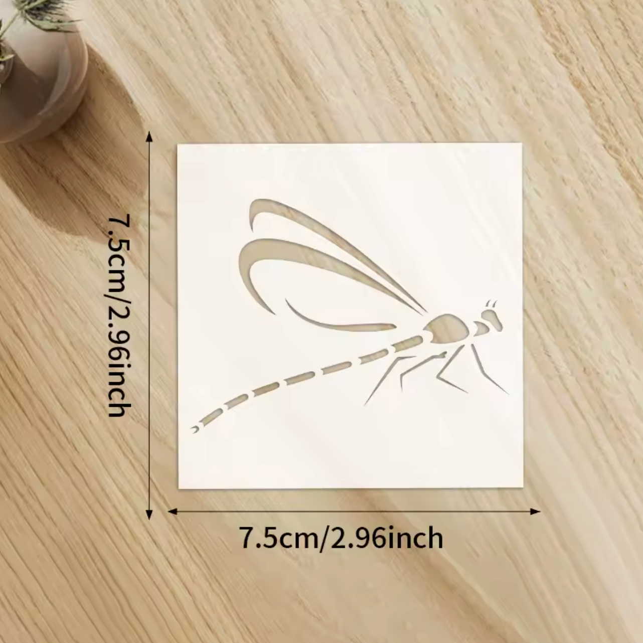 20 Stencils Insectos & animales