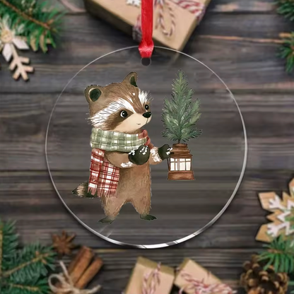 3 Hojas stickers transfer Navidad & invierno