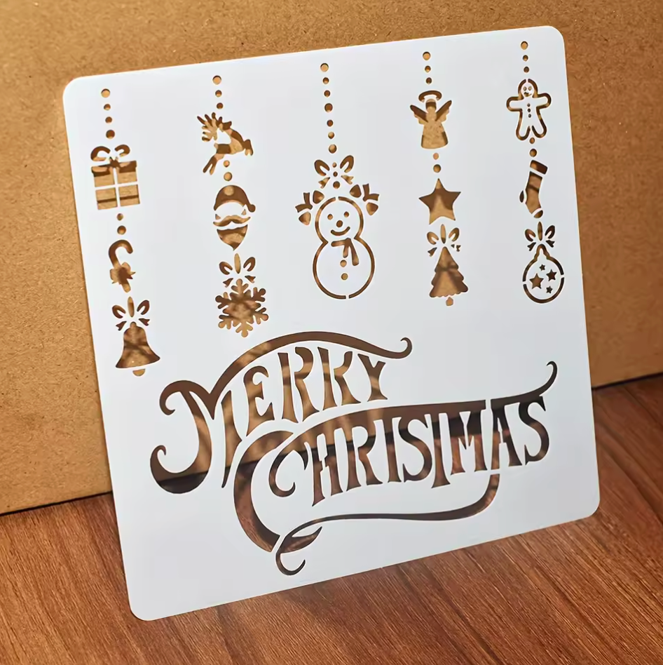 12 Stencils Navideños