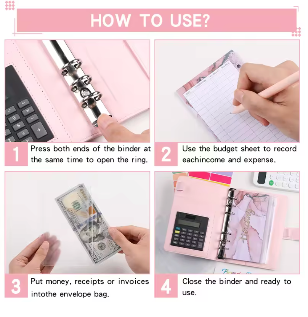 Budget Planner Marmoleado