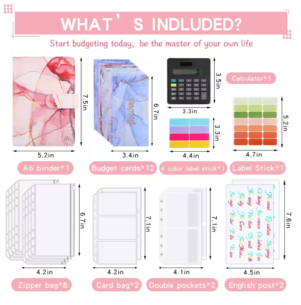 Budget Planner Marmoleado