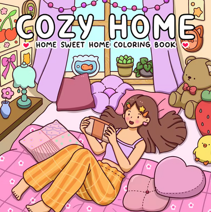 Libro de colorear Cozy Home