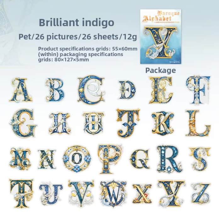 26 Stickers Alfabeto