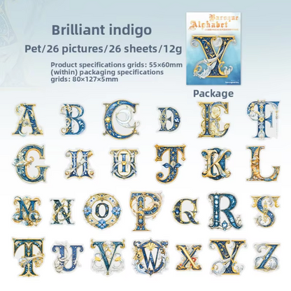 26 Stickers Alfabeto