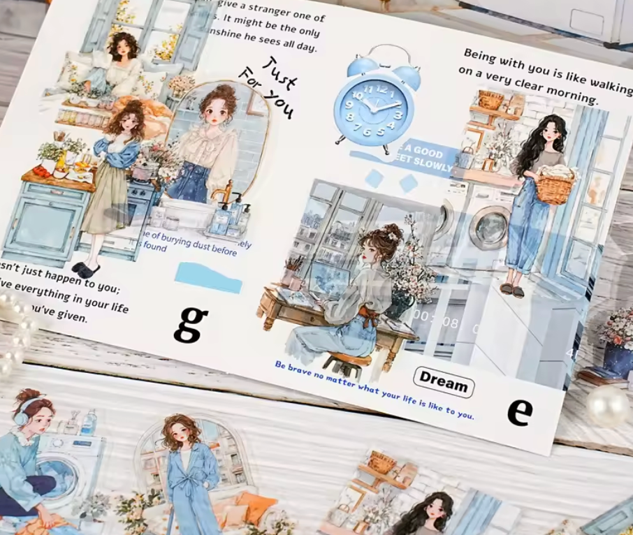 20 Stickers Tiny Healing