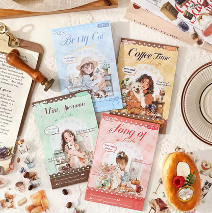 Libro de Stickers Mascotas & Animales