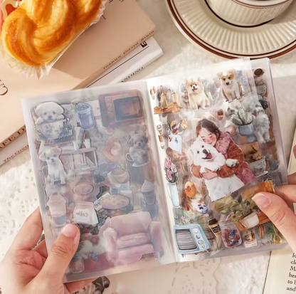 Libro de Stickers Mascotas & Animales