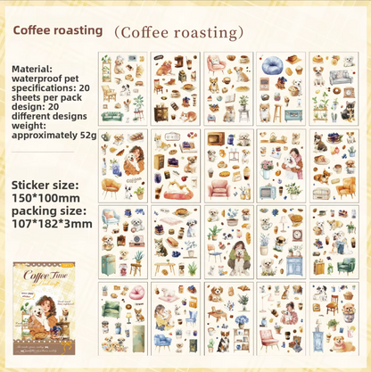 Libro de Stickers Mascotas & Animales