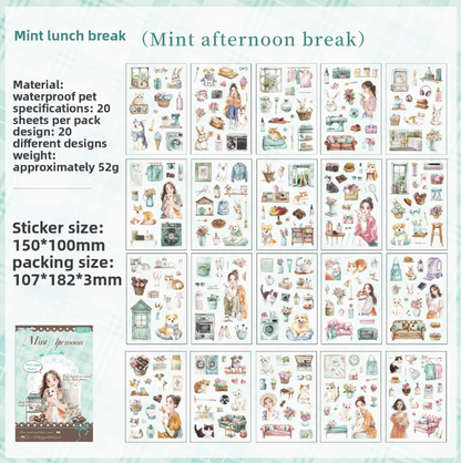 Libro de Stickers Mascotas & Animales