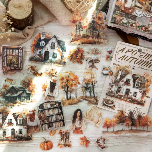 30 Stickers de otoño