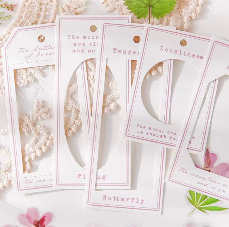 Kit de 54 piezas Flores & marcos foil holografico