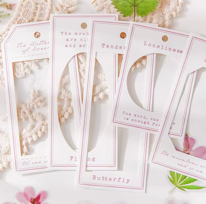 Kit de 54 piezas Flores & marcos foil holografico