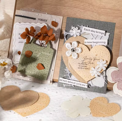 20 Cartulinas Formas con relieve & hoyitos