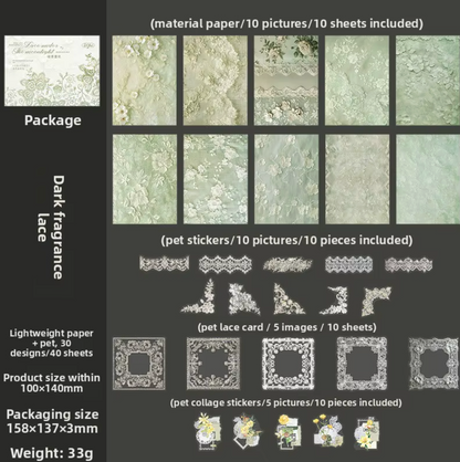 Kit de 40 piezas Encajes