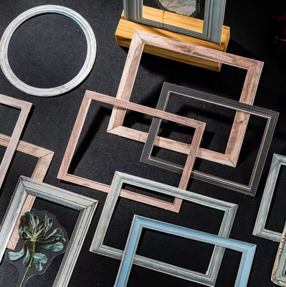 20 Stickers Marcos & Flores secas