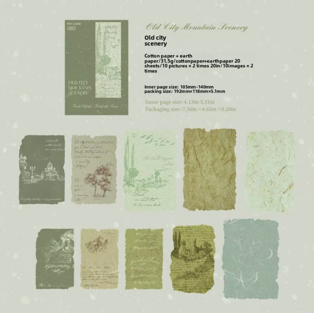 20 Papeles Alta calidad