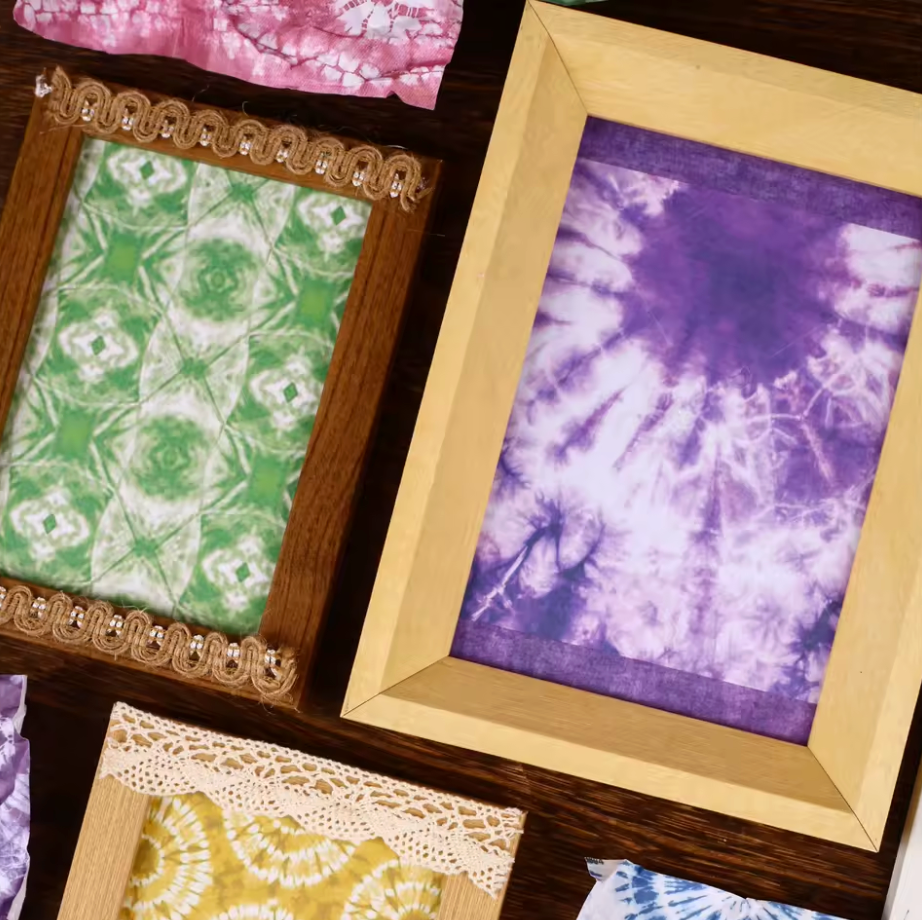 32 Papeles Tie-Dye - Varios colores