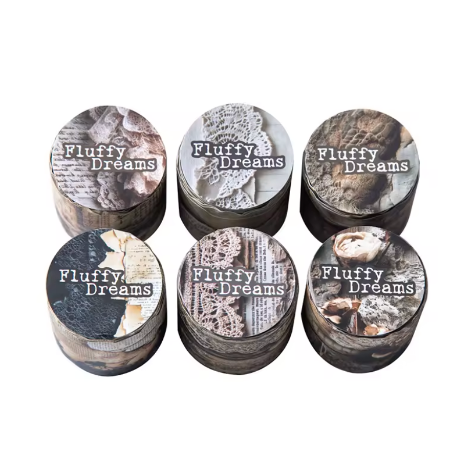 Washi Tapes Fluffy Dreams Vintage