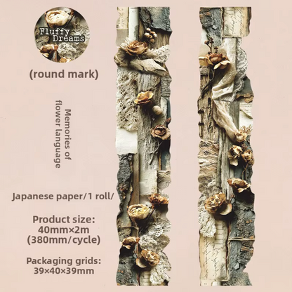Washi Tapes Fluffy Dreams Vintage