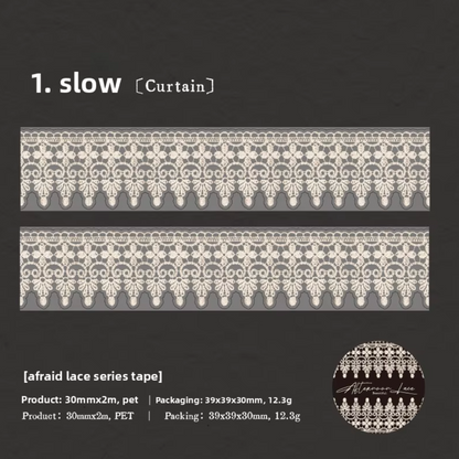 Washi Tape Ancho Encaje