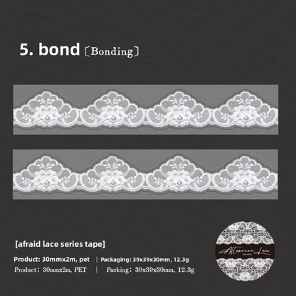 Washi Tape Ancho Encaje