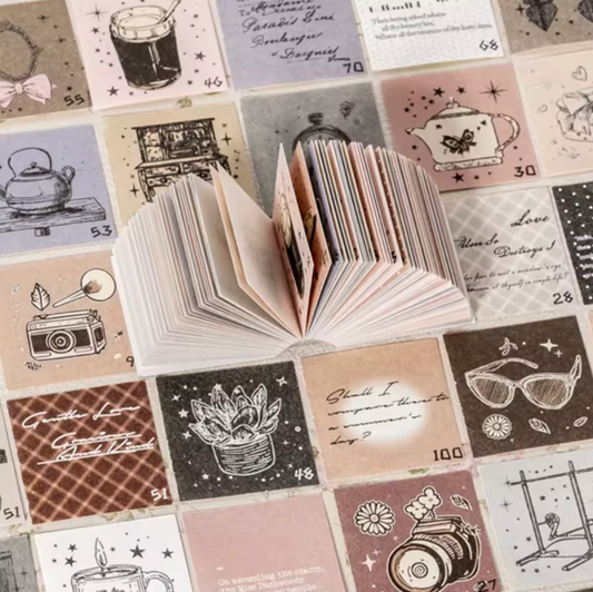 Librito Cuadrado 100 paginas