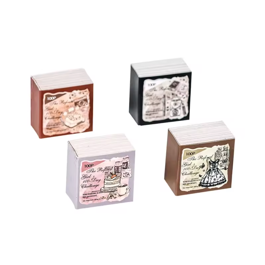 Librito Cuadrado 100 paginas