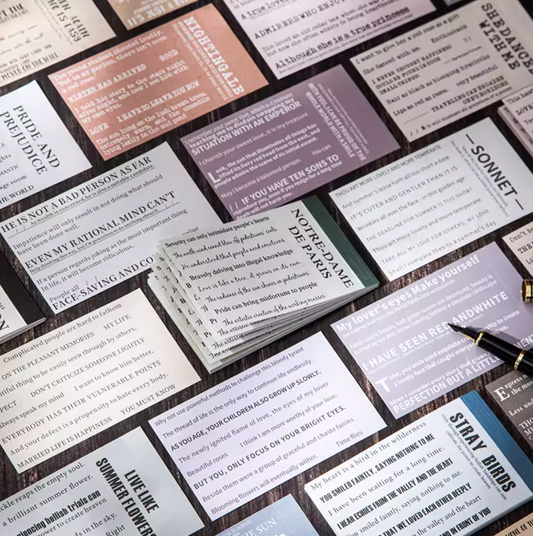 Bloc de 30 paginas de palabras & Frases