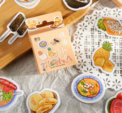 Cajita de Stickers Comida