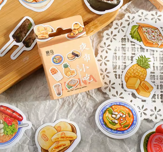 Cajita de Stickers Comida
