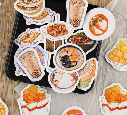Cajita de Stickers Comida