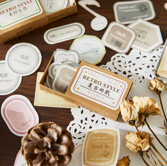 Cajita de 45 Etiquetas Stickers