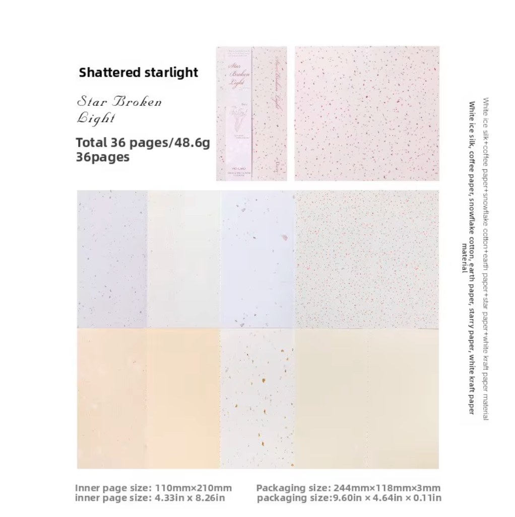 36 Hojas Alta Calidad - Varios colores