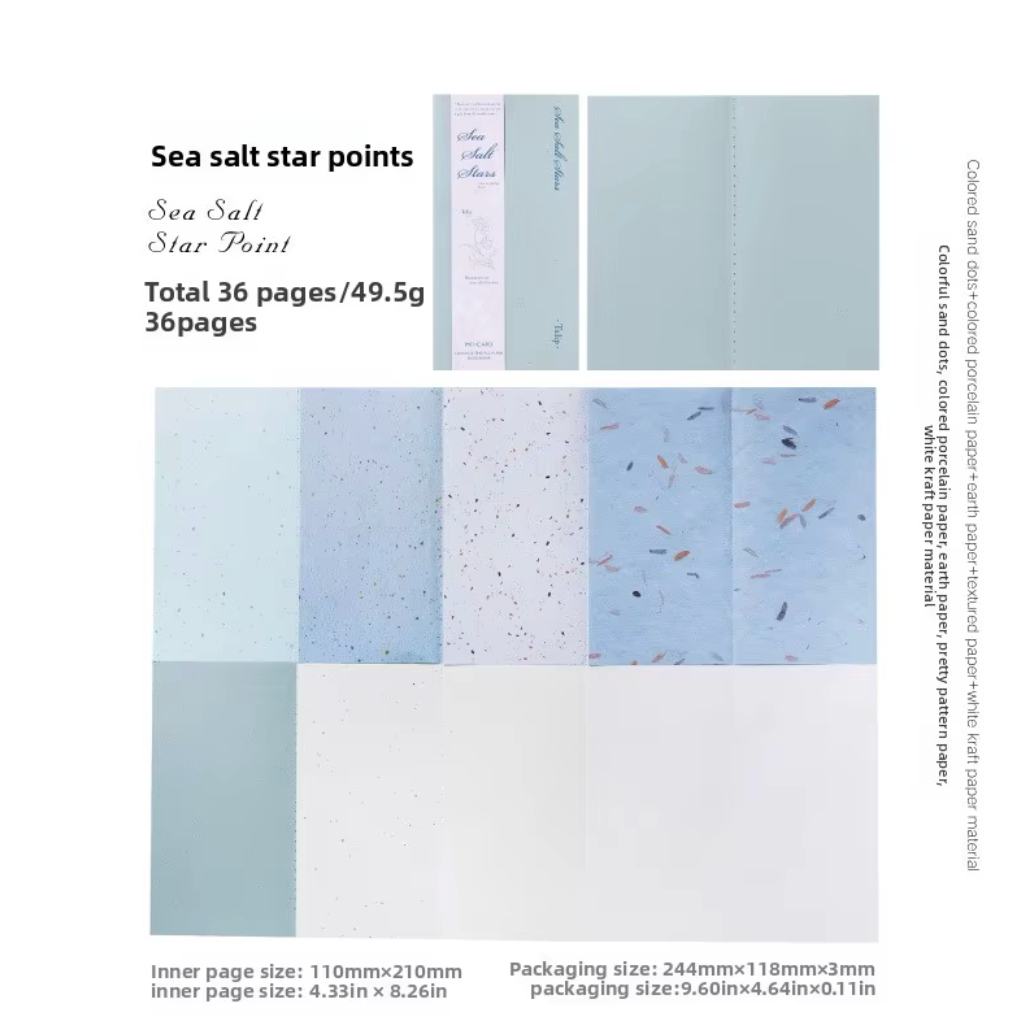 36 Hojas Alta Calidad - Varios colores