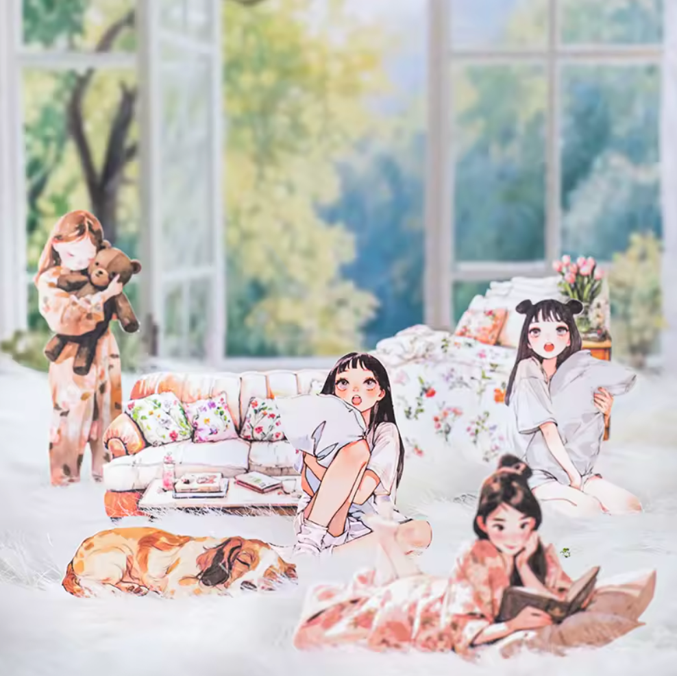 100 Cartulinas Lying Flat Plan