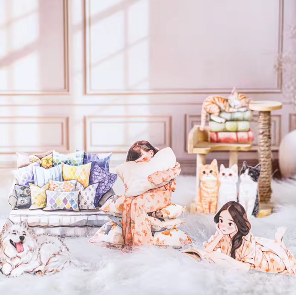 100 Cartulinas Lying Flat Plan