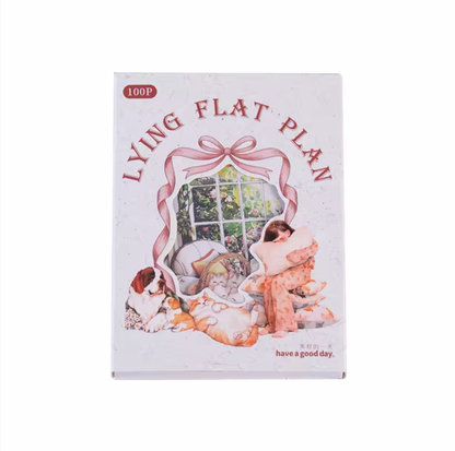 100 Cartulinas Lying Flat Plan