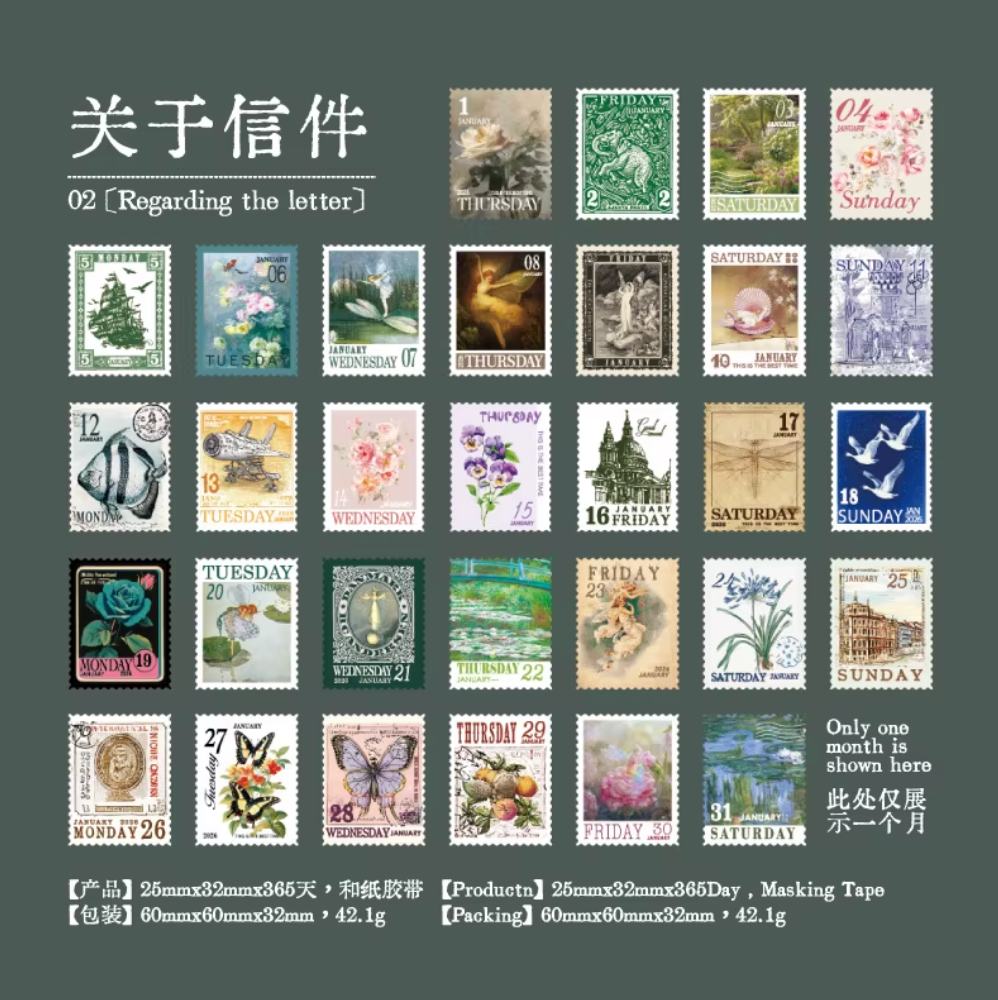 365 Stickers Calendario - 4 Estilos