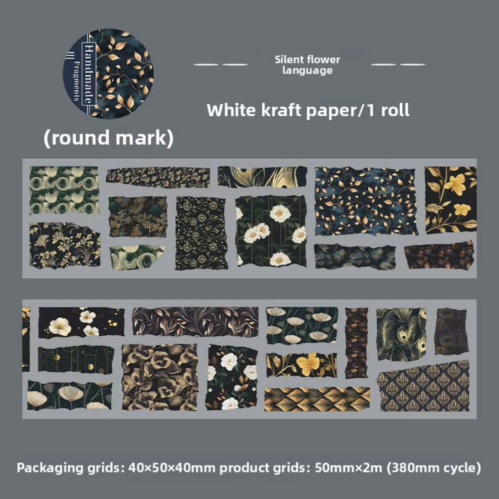 Rollo de Stickers Patterns - Handmade Fragments