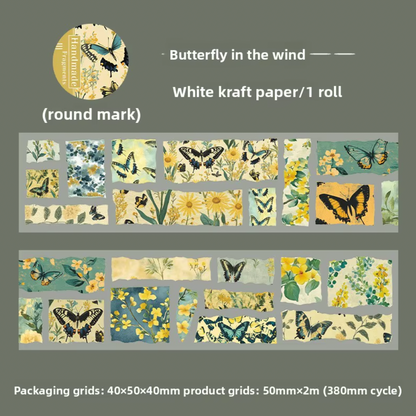 Rollo de Stickers Patterns - Handmade Fragments