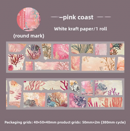 Rollo de Stickers Patterns - Handmade Fragments
