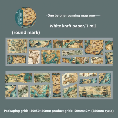 Rollo de Stickers Patterns - Handmade Fragments