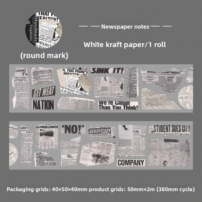 Rollo de Stickers Patterns - Handmade Fragments