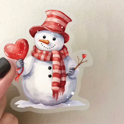 50 Stickers transparentes Cute Love