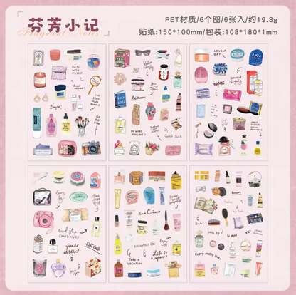 36 Hojas de Stickers